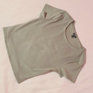 Express Body Contour Shirt | Color: Sage Green | Size: Small
